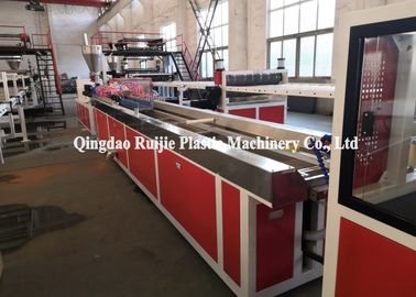 Pvc Profile Extrusion Machine Panel Making Machine With High Capacity Cooling System
