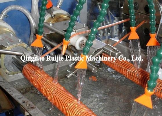 CO 50mm PVC Spiral Reinforced Pipe Extrusion Machine