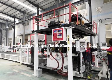 High Stability Vinyl Flooring Machine , Plastic LVT PVC Profile Production Line
