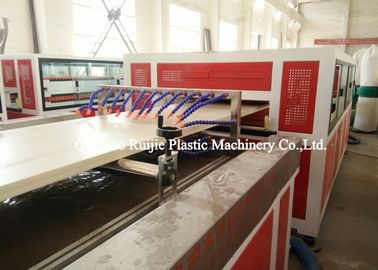 Plastic Pvc Door Manufacturing Machine Saw Blade Cutting With PLC Control System